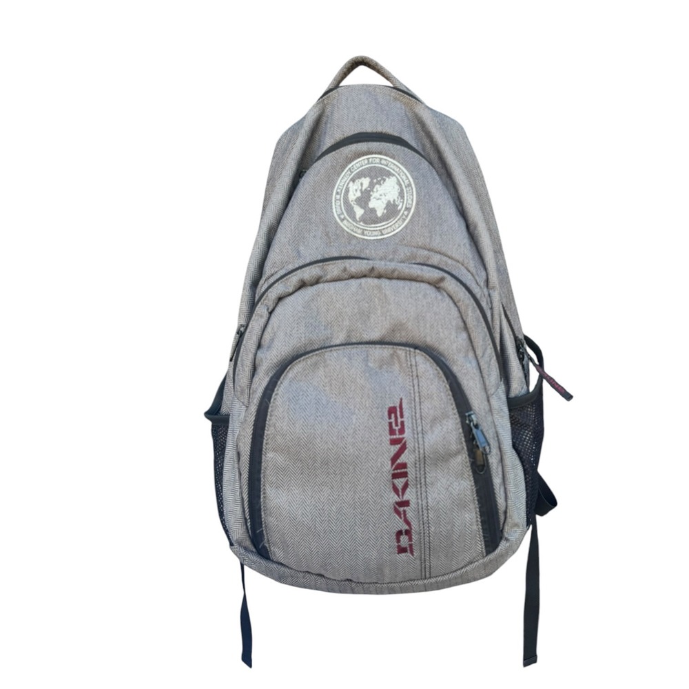 Dakine BYU David M Kennedy Center Backpack Gray Herringbone Laptop Bag